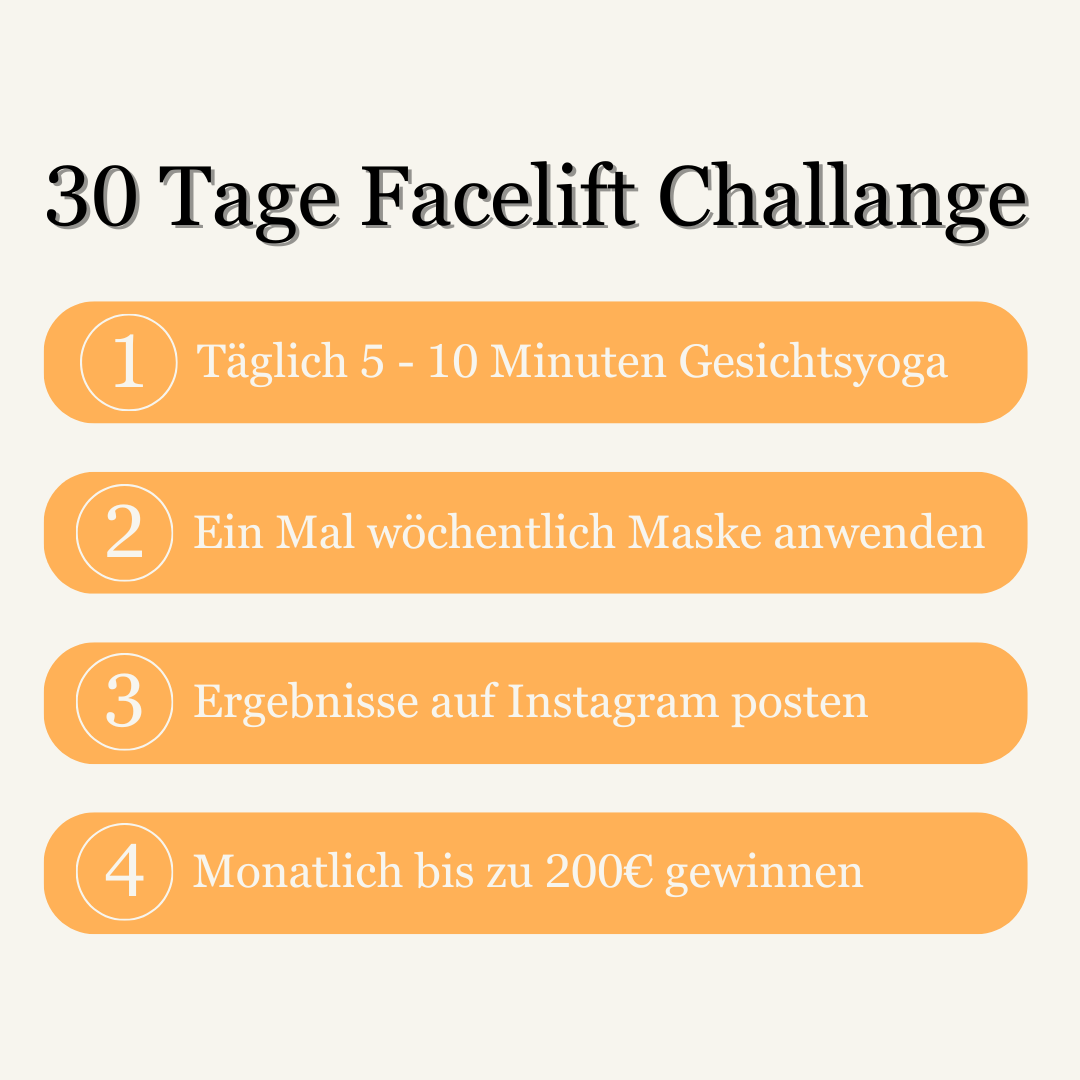 30 Tage Facelift Challange