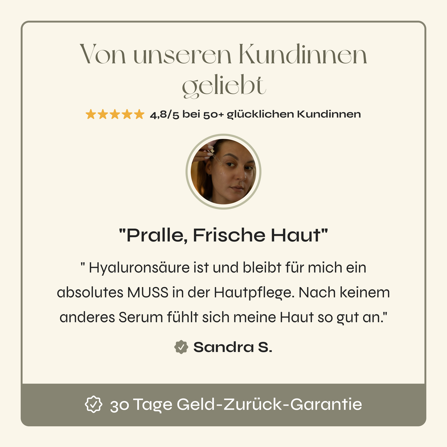 Hyaluronsäure-Serum