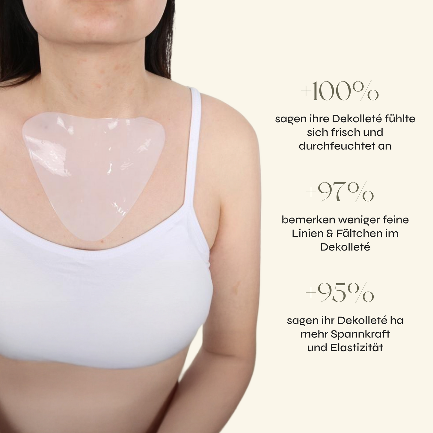 Dekolleté Kollagen Boosting Maske