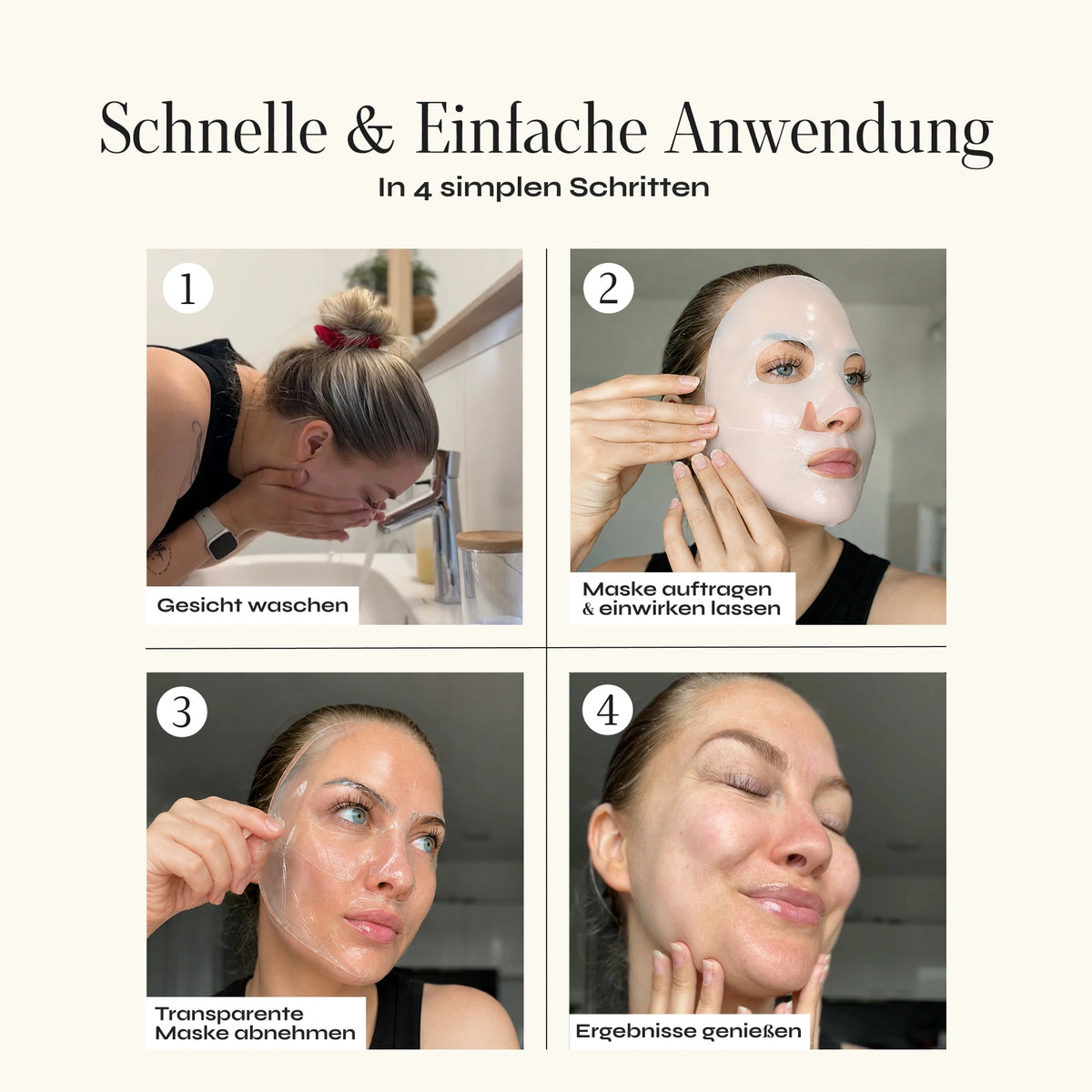 Kollagen Boosting Maske