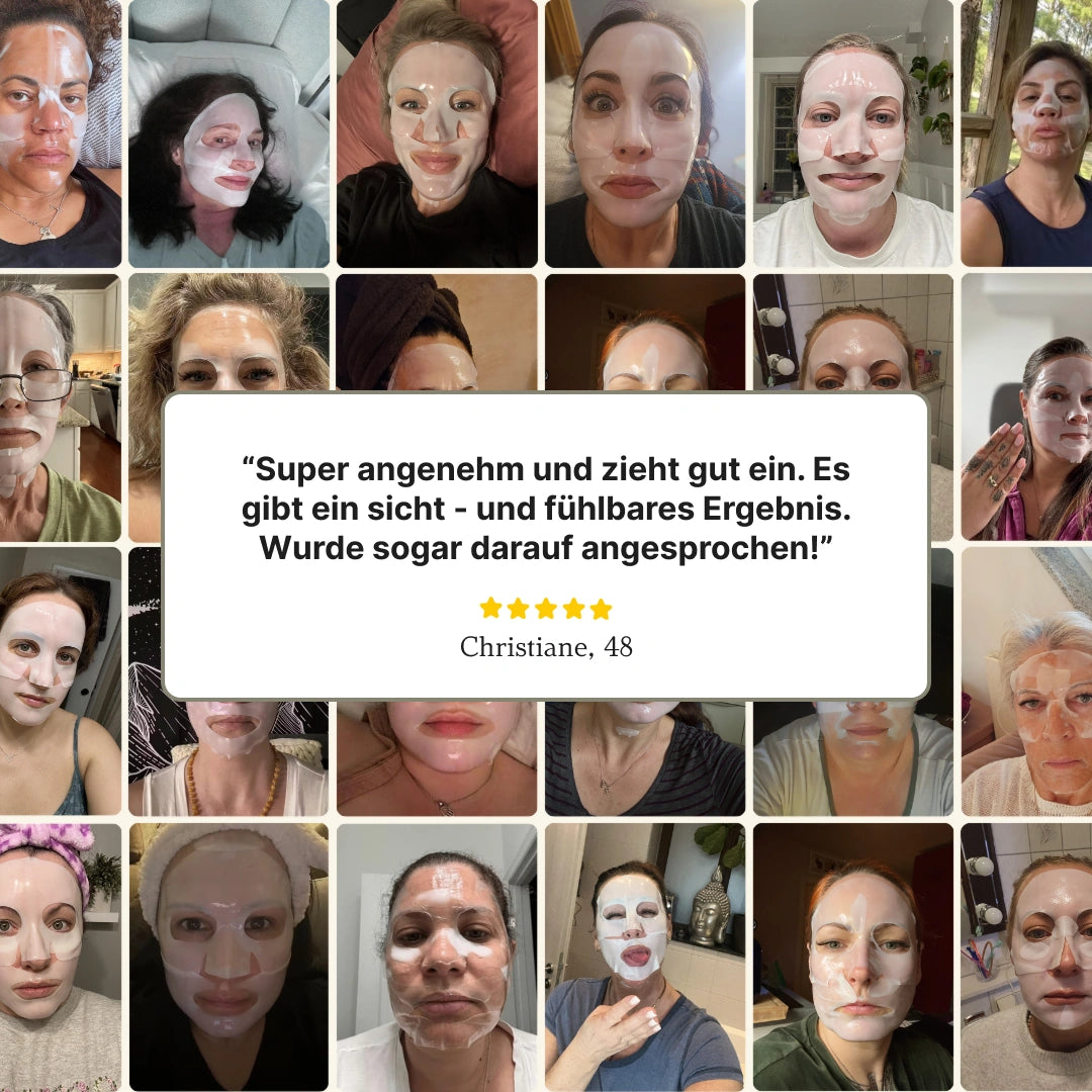 Kollagen Boosting Maske