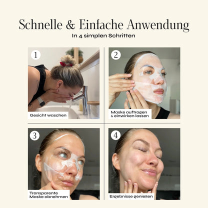 Kollagen Boosting Maske