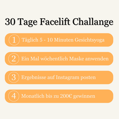 30 Tage Facelift Challange