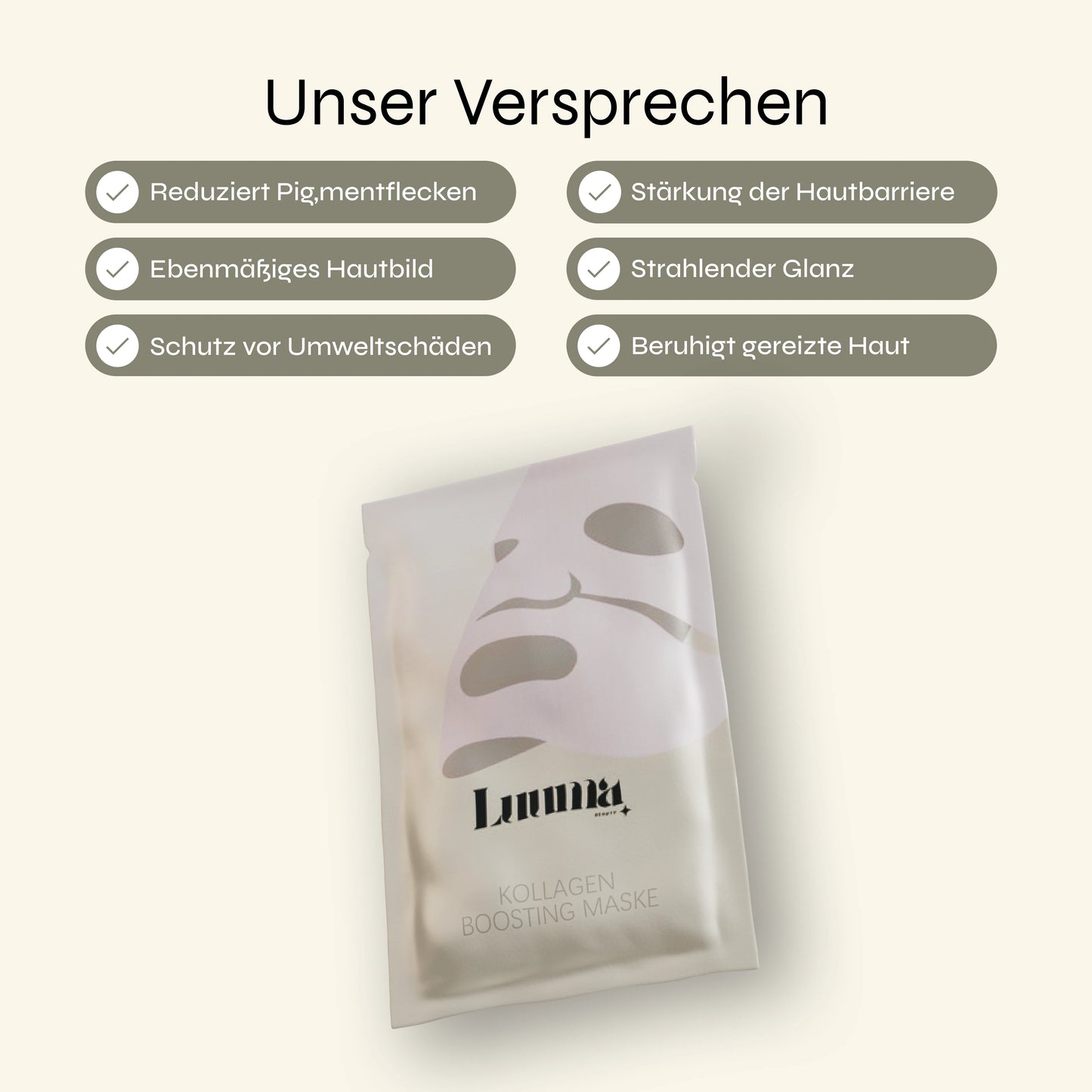 Pigment Control - Kollagen Boosting Maske