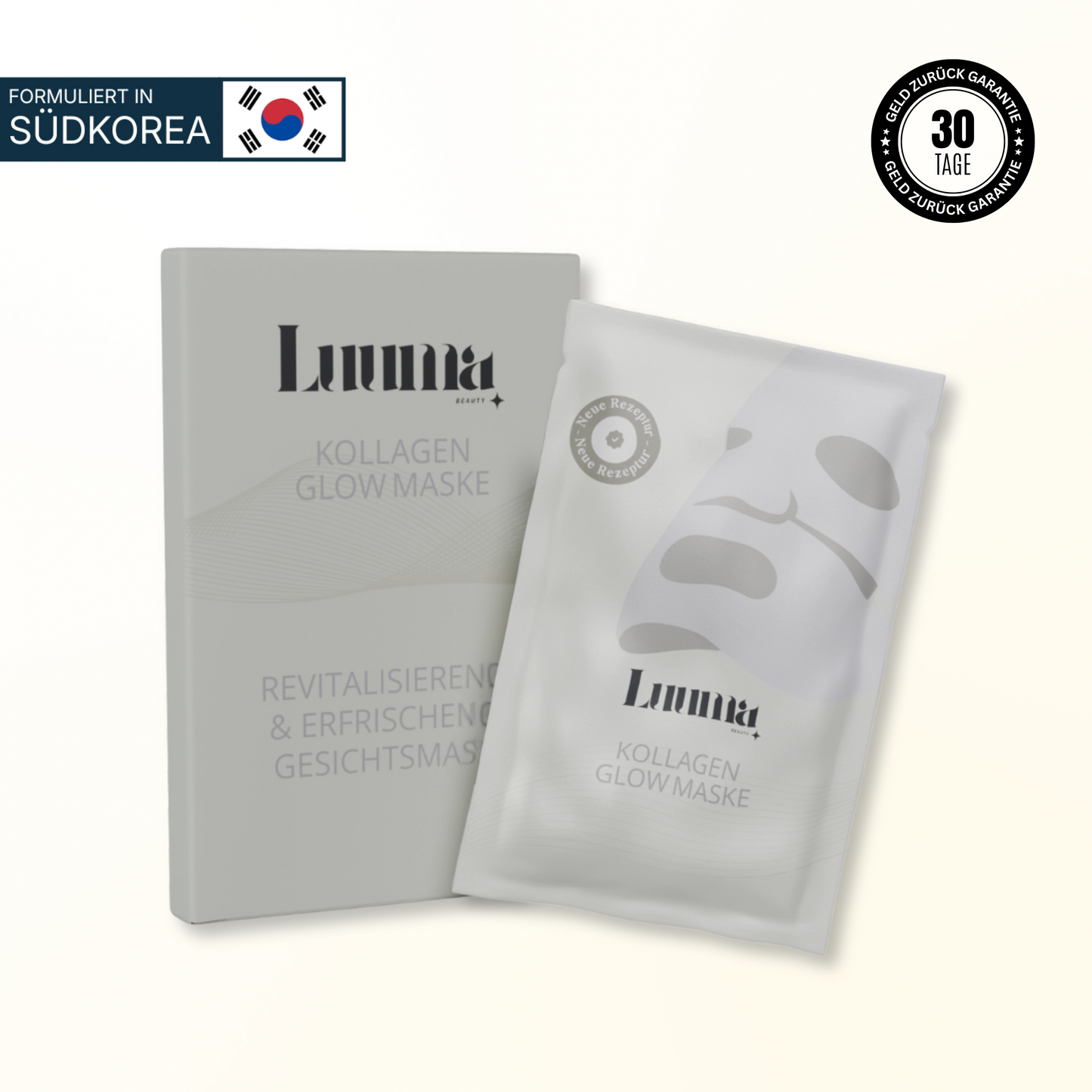 Kollagen Glow Maske